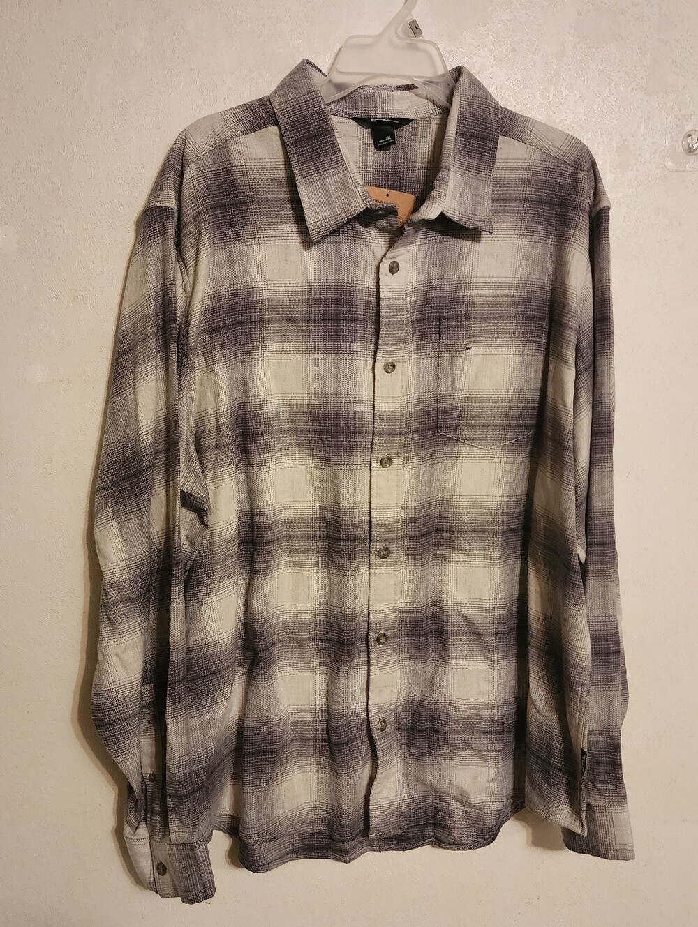 Eddie Bauer Field Flannel Flex 2.0 Shirt Size 2XL Button Down Long Sleeve NWT